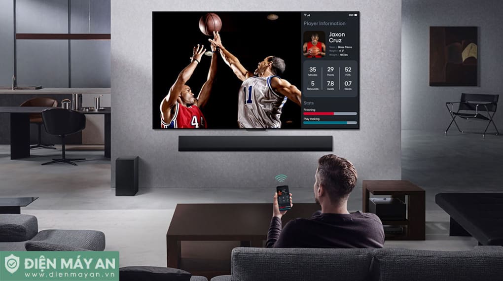 Smart Tivi NanoCell LG AI 4K 65 inch 65NANO80ASA